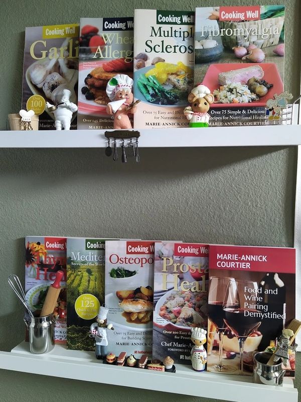 Chef Marie healthy eating books, 