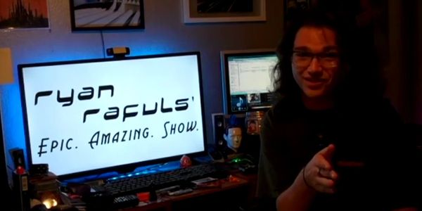 Screen capture from episode 1 of Ryan Rafuls' Epic. Amazing. Show.