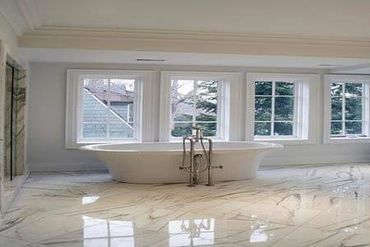 Marble floor Clean and Polished by Stone Master and Tile Care