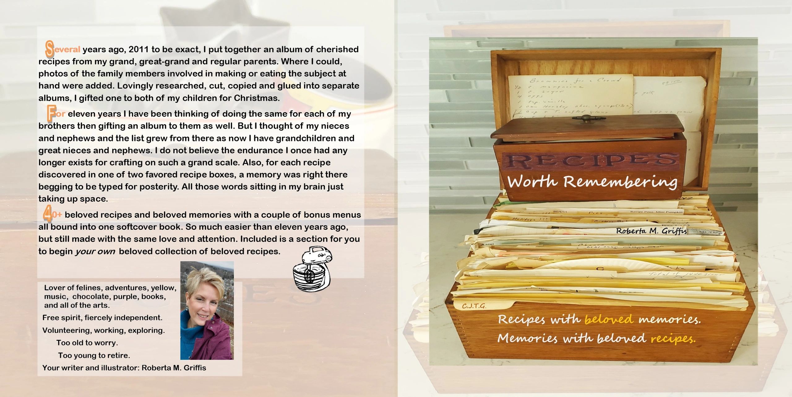 Recipes and memories.