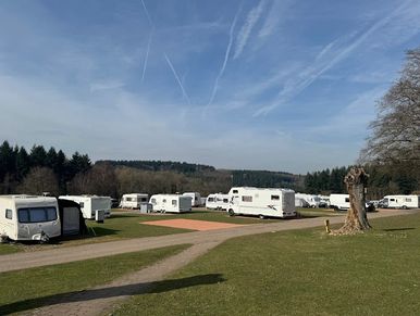 Bracelands Campsite Hardstanding pitches