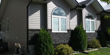 Yorkton's windows, doors, eavestroughing and siding specialists.