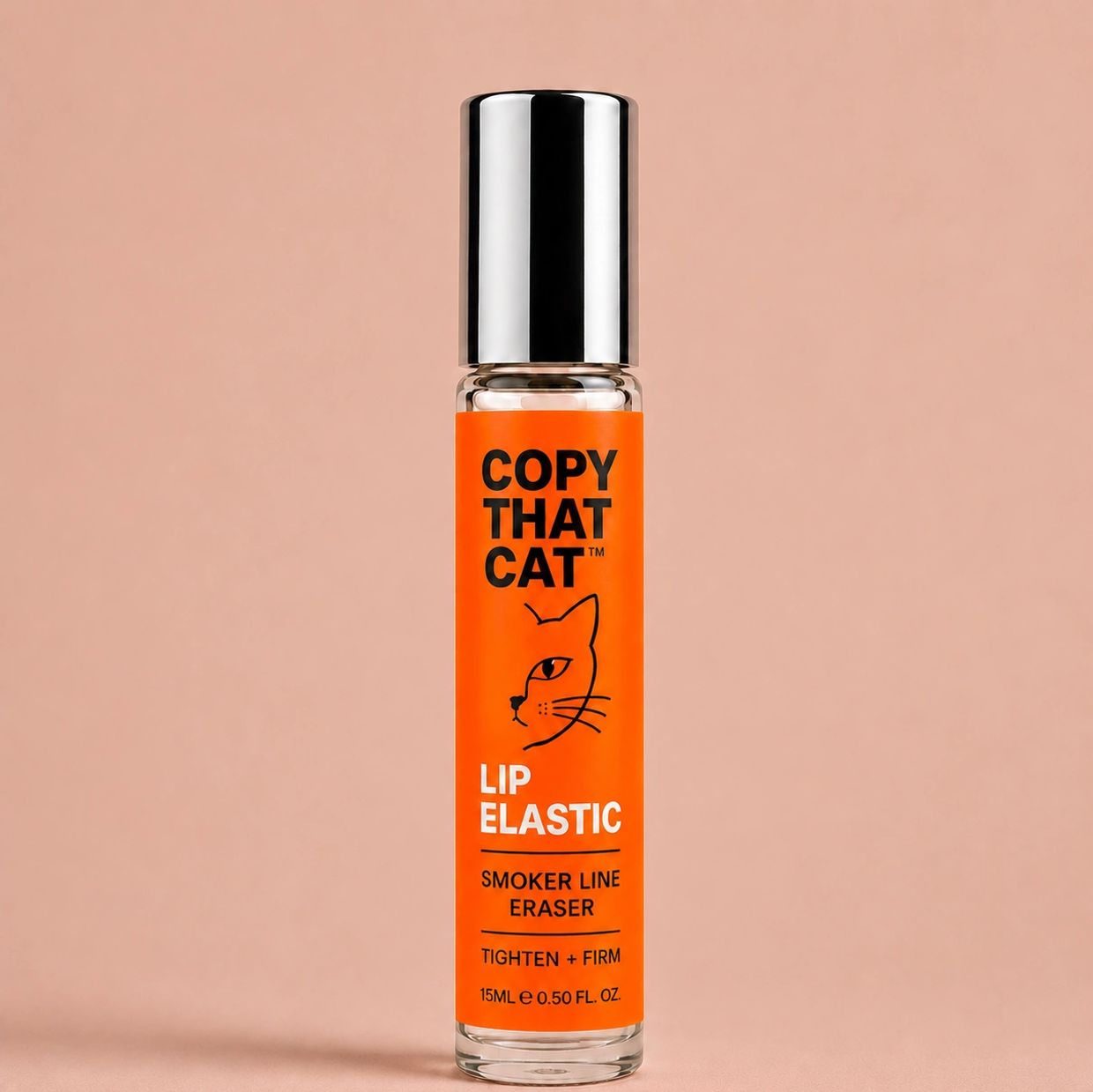Copy That Cat Lip Elastic, a lip firming and smoker line eraser serum.