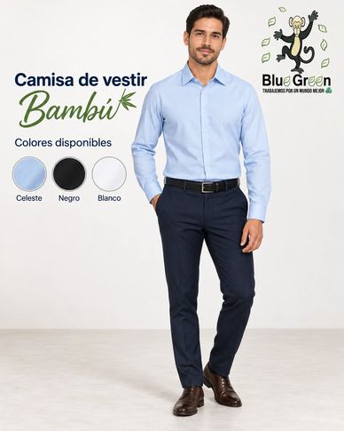 Camisa vestir ideal para tu empresa
Contamos para Caballero y Dama.