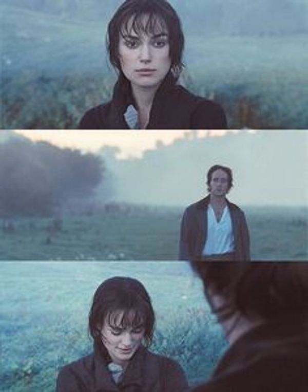 Pride and Prejudice 2005 Elizabeth and Darcy's love affair was obsession for Aisling in Captivation.