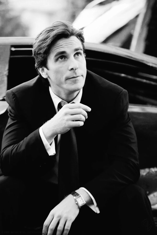 Christian Bale-The Dark Knight as Bruce Wayne was actor inspiration for Michael McKendrick