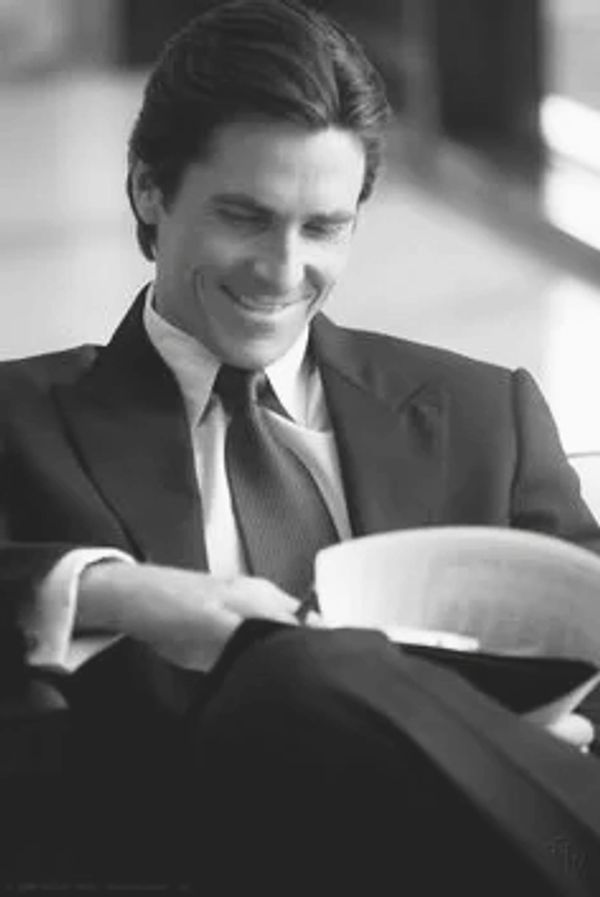 Christian Bale -The Dark Knight as Bruce Wayne was inspiration for the character Michael McKendrick