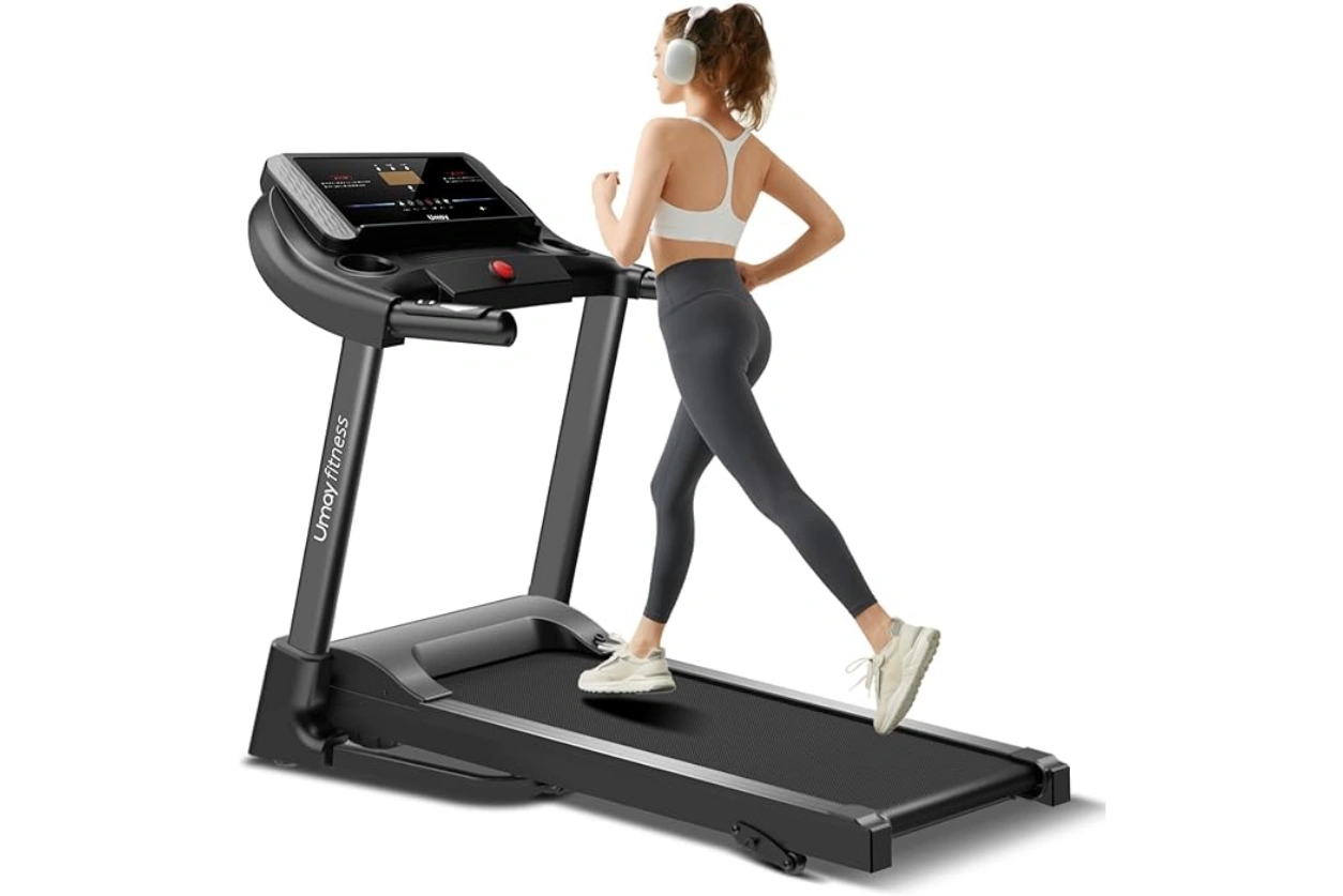 stroke survivor on a treadmill