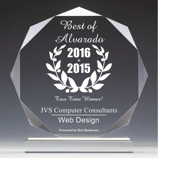 Website design award years 2015 - 2016
JVS Computer Consultants