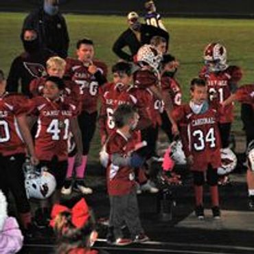 Cardinals Rocket Football and Cheer Championship game