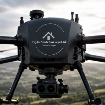 A drone from TaylorMade Surveys Ltd.