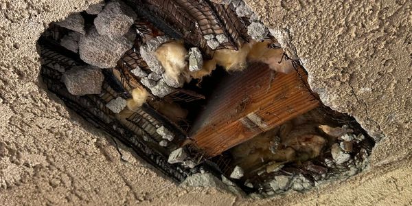 Stucco Repair hole
