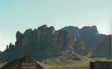 Superstition Mountains, Lost Dutchman Gold Mine.