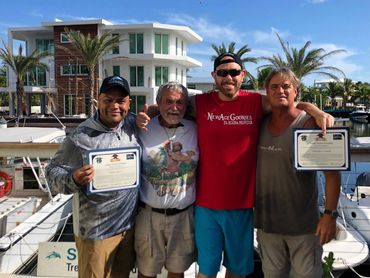 Owners of treasure hunting group, New Age Goonies who attended our sunken treasure workshop.