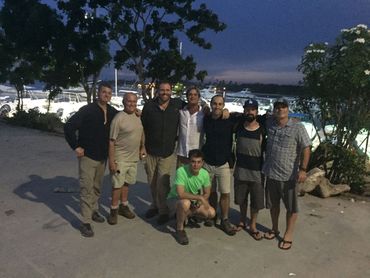 Josh Gates, Bradley Williamson, and the production crew.