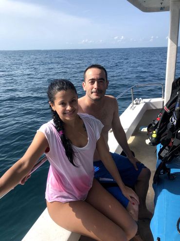 A nice couple that attended one of our finding sunken treasure classes