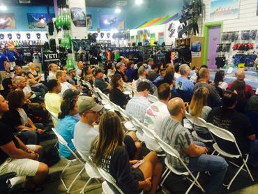 Standing room only at my speaking presentation on lost and sunken treasure