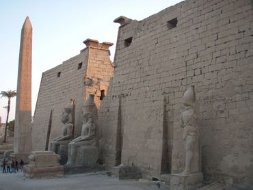 Karnak temple in Egypt