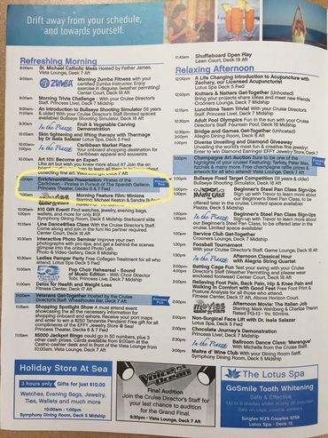 Bradley Williamson awarded the Princess Pick for being one of the best entertainers and speakers.