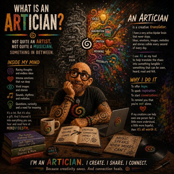 Artician: a creative translator bridging art and music with AI and imagination.