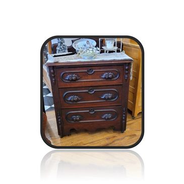 Marble Top Vintage Dresser
