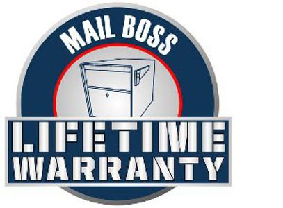 All Mailboss products come with a lifetime warranty.
