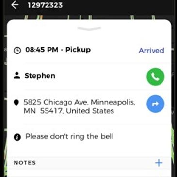 service technicians app view of NVC360