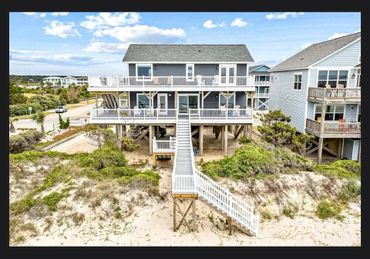 Decking and beach access walkway