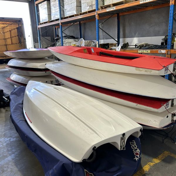 Specialised transport of 12 sailing craft, including all booms and sails, from Dawesville to Fremant