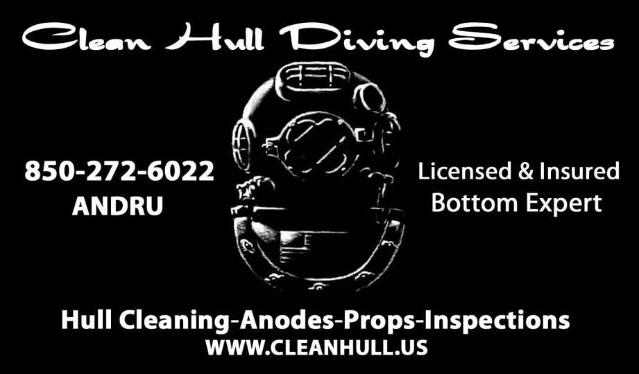 Clean Hull Diving Services Business Card