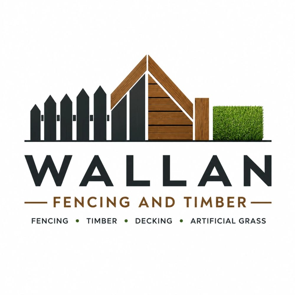 Logo for Wallan Fencing and Timber company.
