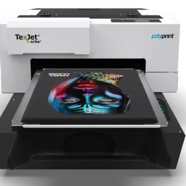 This is the DTG Printer we use to print your shirts when you want only 1.