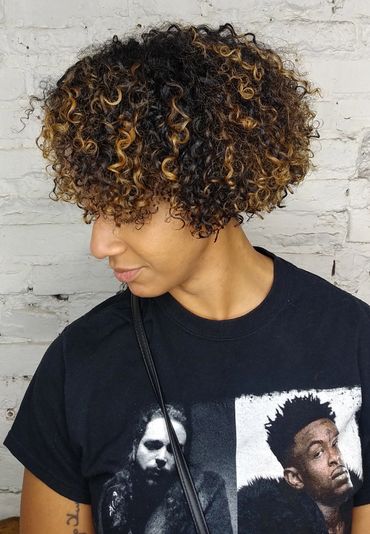 Devacurl womens haircut philly salon