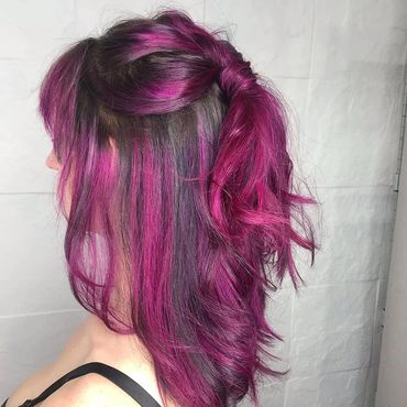 Hotheads hair extensions with pulp riot hair salons in Philadelphia