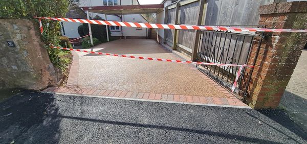 Resin Driveway in Okehampton