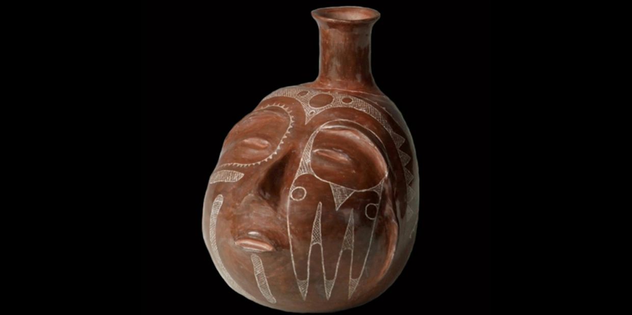 Head Pot by Jeri Redcorn (Caddo/Potawatomi)