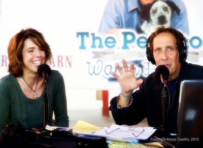 The great Warren Eckstein interviewing me on his show. I was the first one (healer) he interviewed.