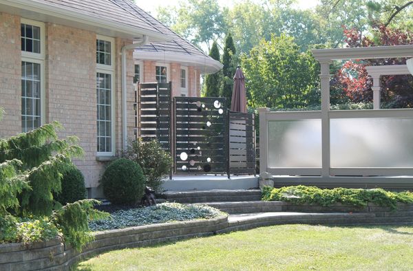 red iron design custom metalwork london ontario wrought iron steel decorative garden gate fencing