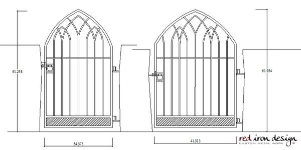 custom design garden gates fencing driveway gates traditional iron decorative iron london ontario 