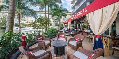 American Social restaurant, Miami, FL