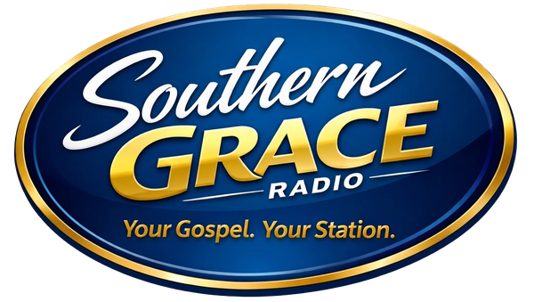 Logo of Southern Grace Radio, a gospel radio station.