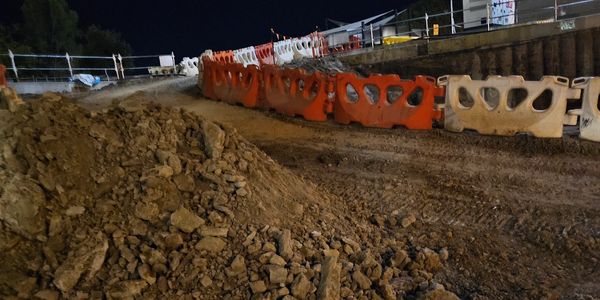 Static guarding for construction sites