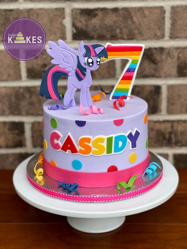 my little pony birthday cake
