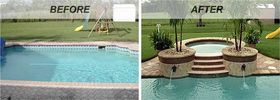 Transform that old outdated Pool or Spa into a Luxurious Oasis detailed by your every desire and dre