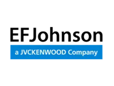 Blue rectangle with white text stating 'a JVCKENWOOD Company'.