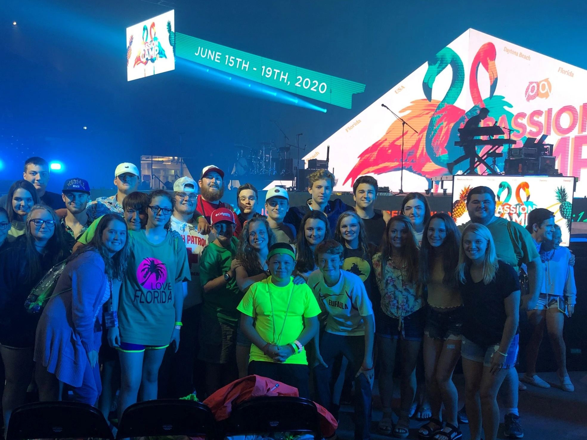 Parkview Youth at Passion Camp, June 2020