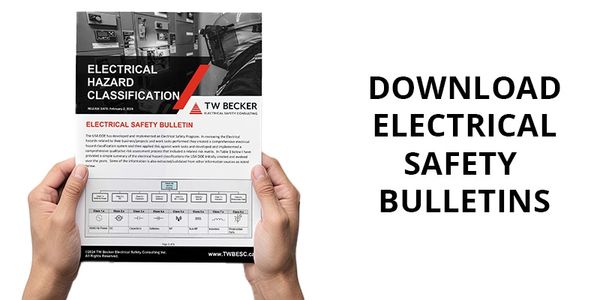 Electrical Safety Bulletin Mockup