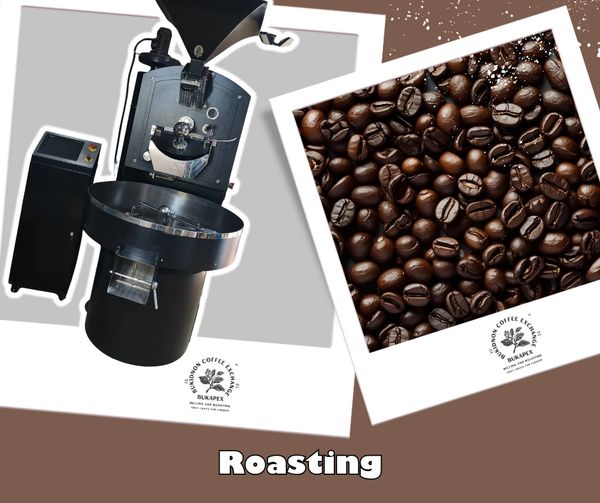 Coffee roasting services from light to dark roast, highlighting the Philippine coffee flavor.