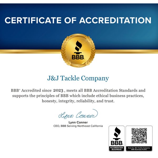 Accredited by the Better Business Bureau