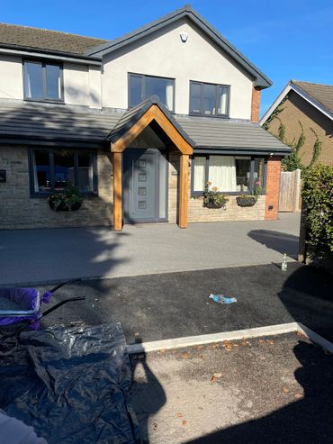 Resin driveways